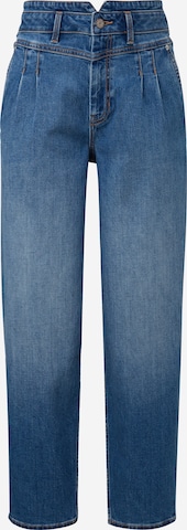 s.Oliver Bandplooi jeans in Blauw: voorkant