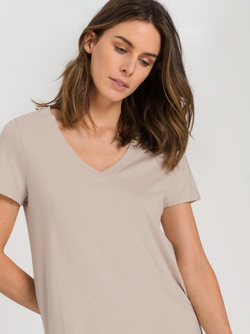Hanro - Camisa de pijama ' Sleep & Lounge ' em rosa