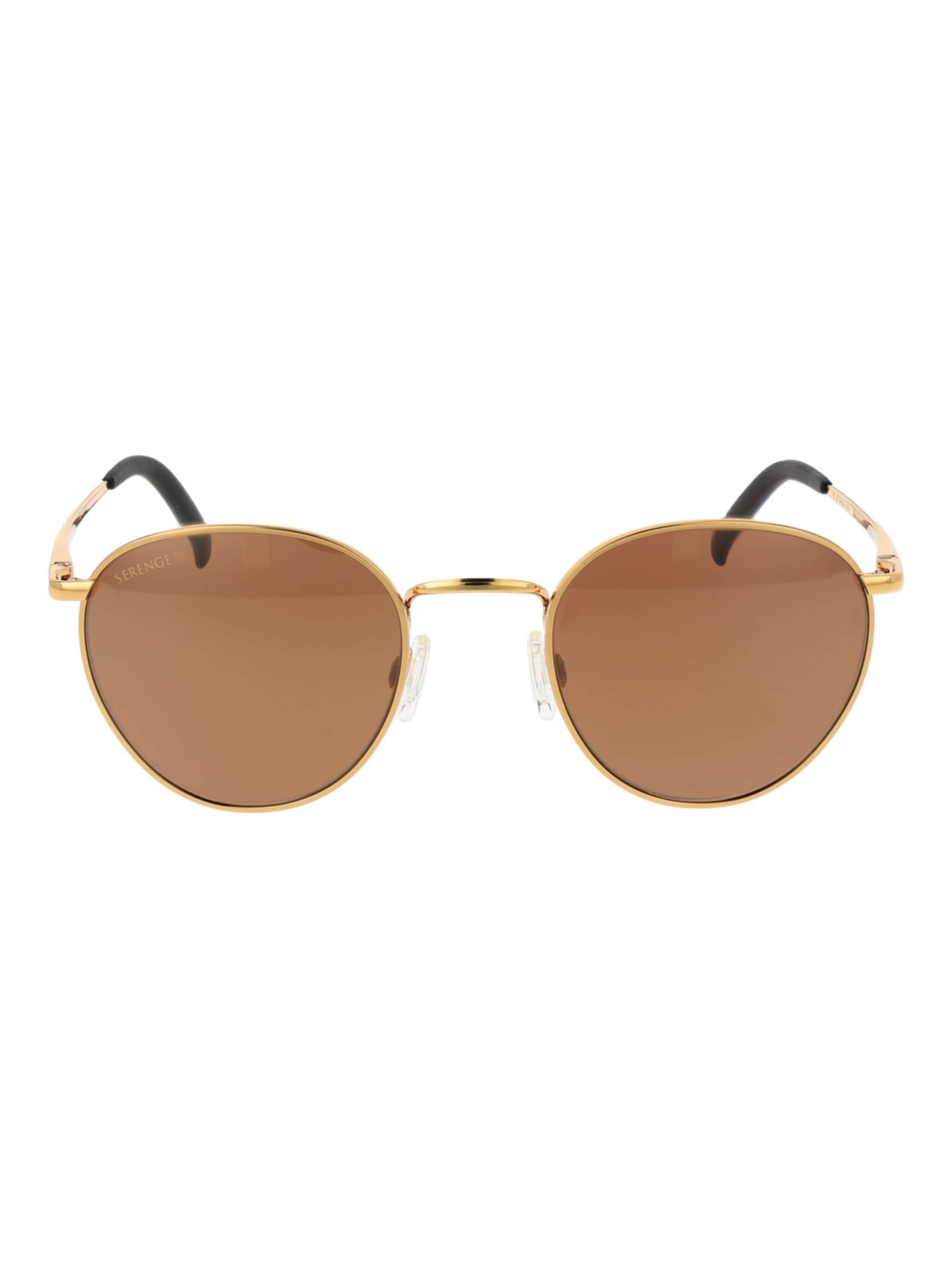 Serengeti Sunglasses in Gold