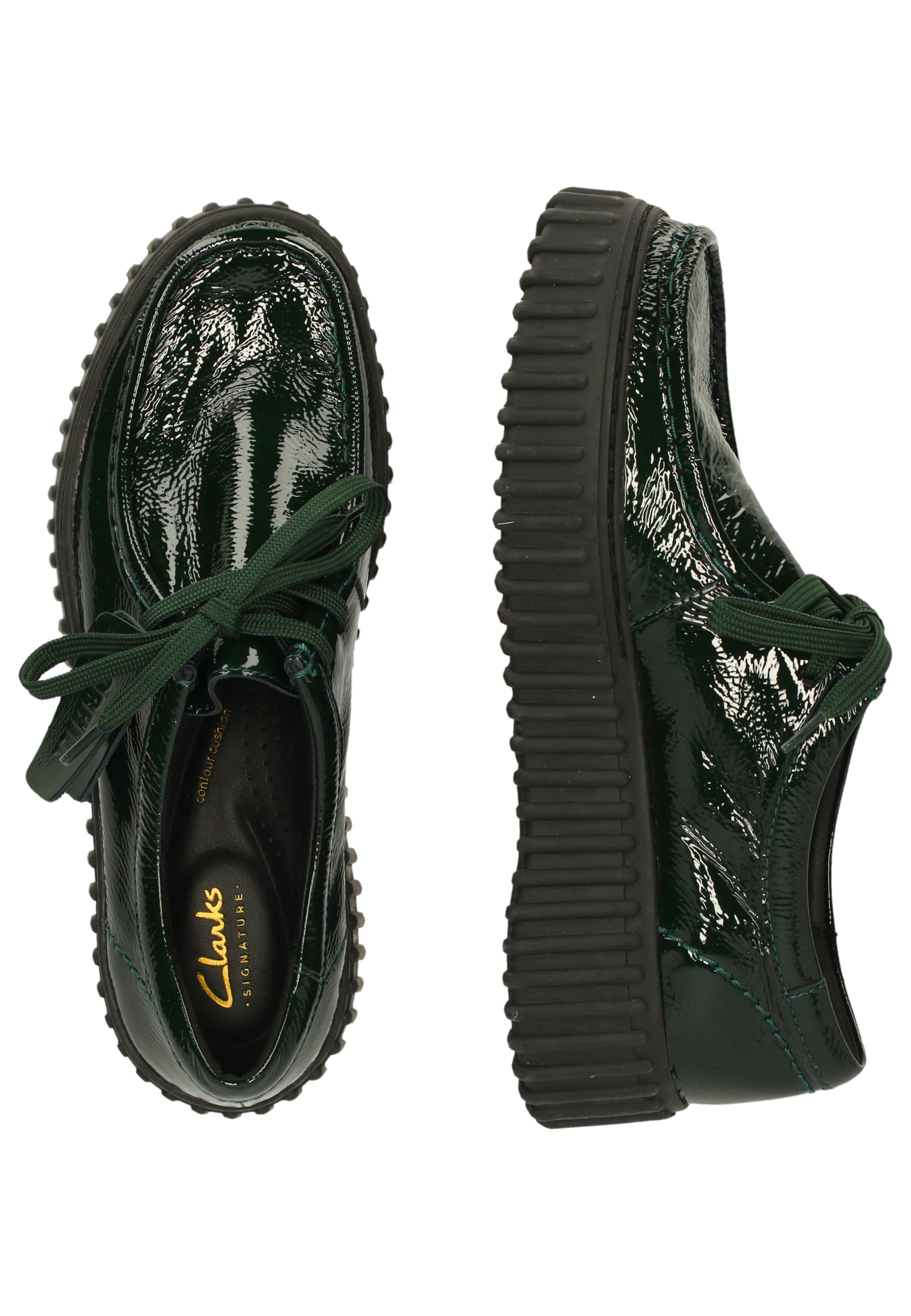CLARKS Lace-up shoe in Green