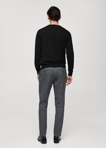 MANGO MAN Pullover 'Willy' in Schwarz