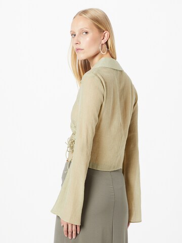 TOPSHOP Blouse in Groen