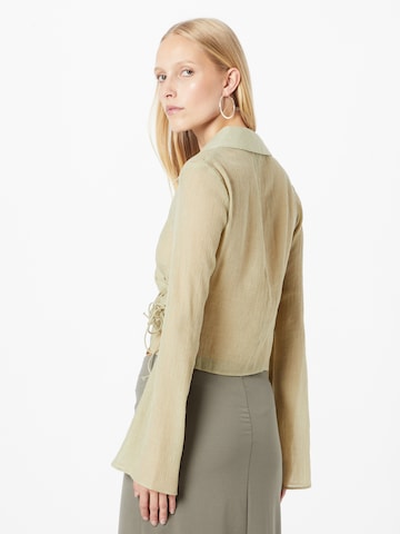 TOPSHOP Blouse in Green