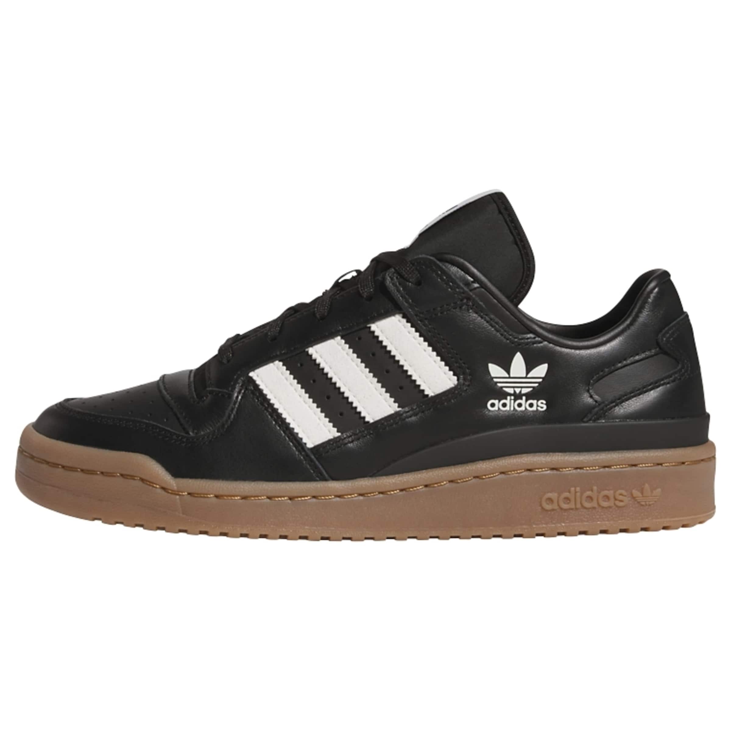 Sneaker bassa 'Forum' di ADIDAS ORIGINALS in nero: frontale