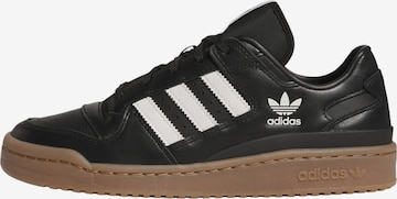 Baskets basses 'Forum' ADIDAS ORIGINALS en noir : devant