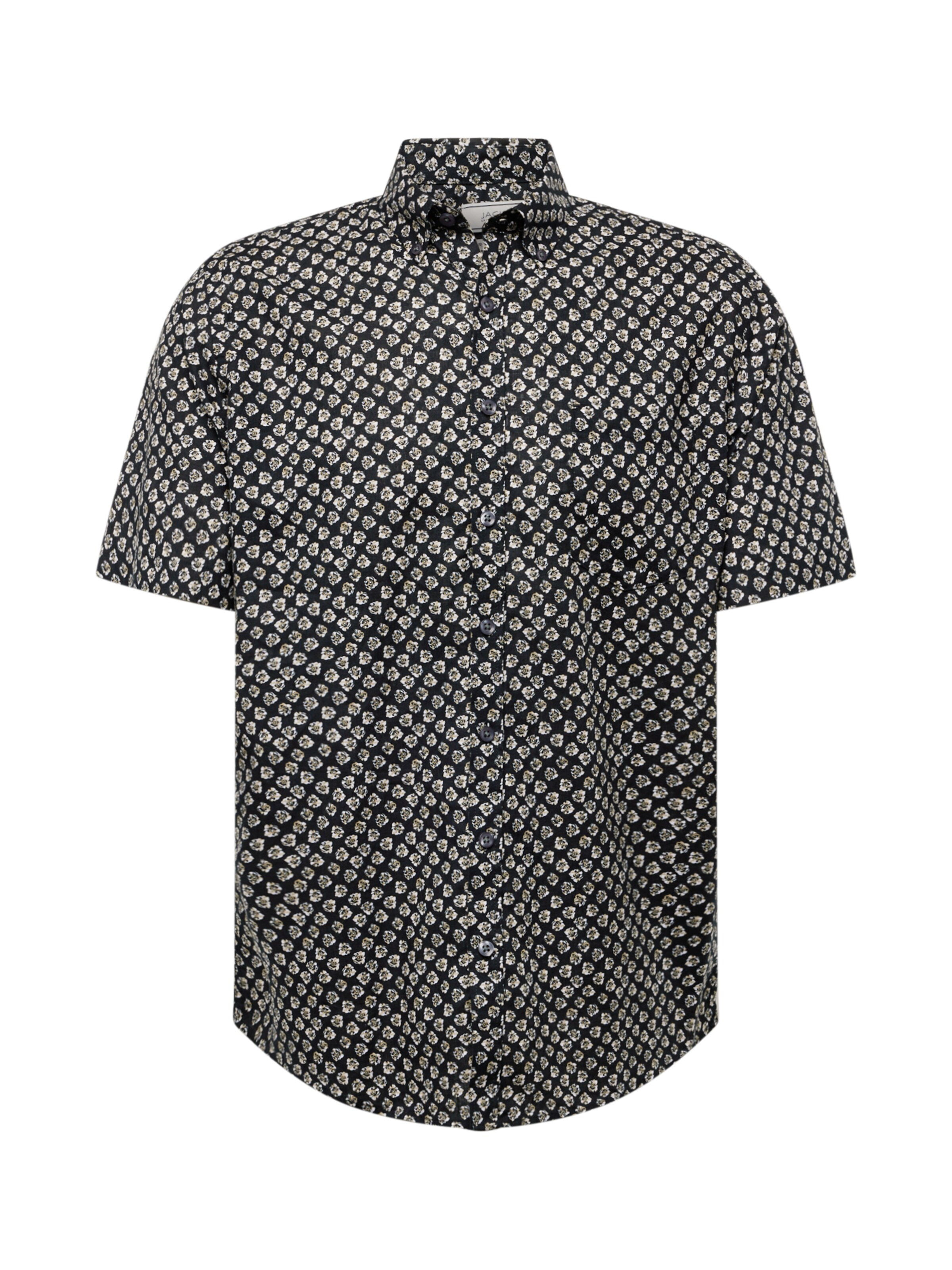 Jack's Tavaline suurus Triiksärk, värv must: eest vaates