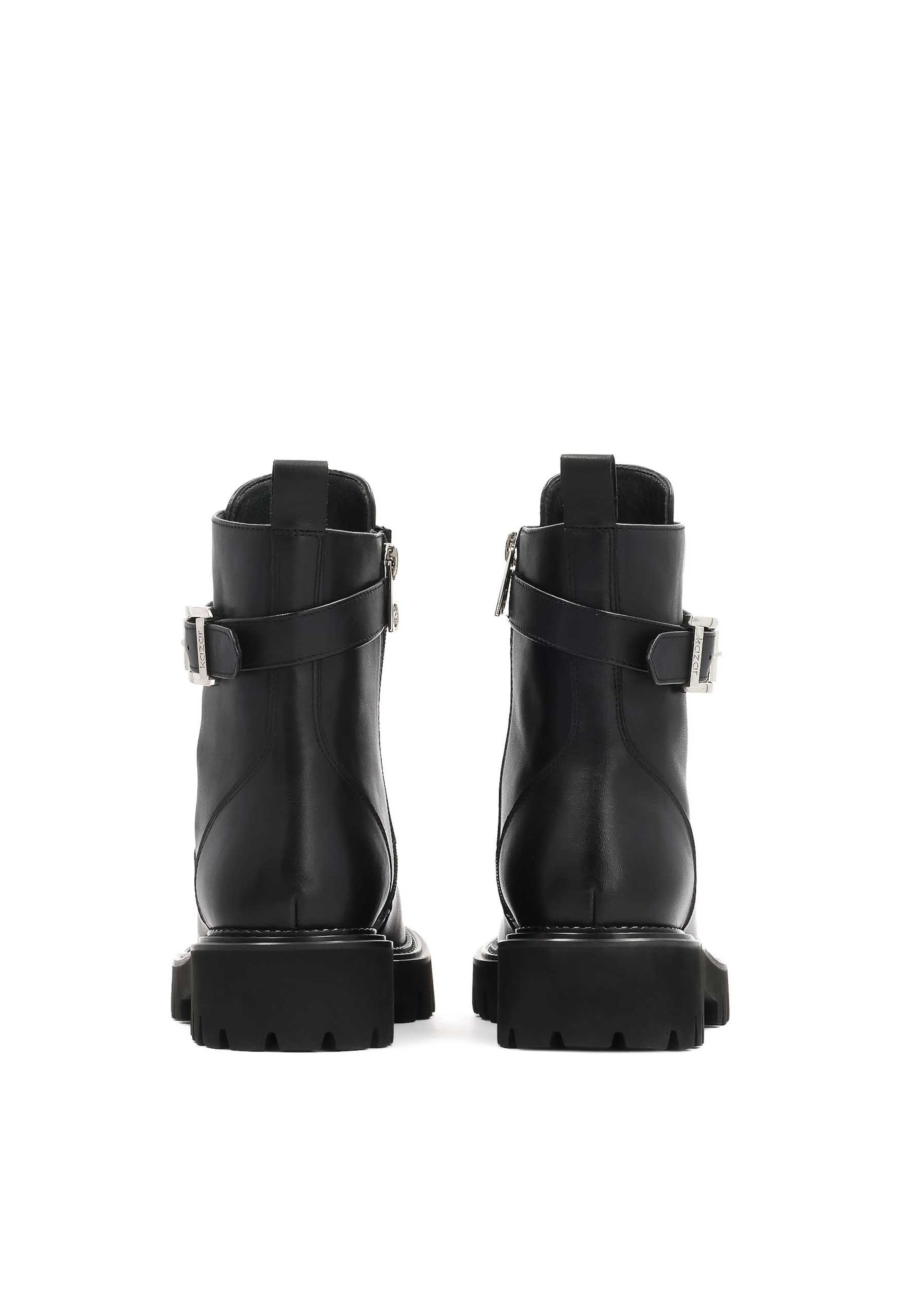 Kazar Ботинки на шнуровке в Черный