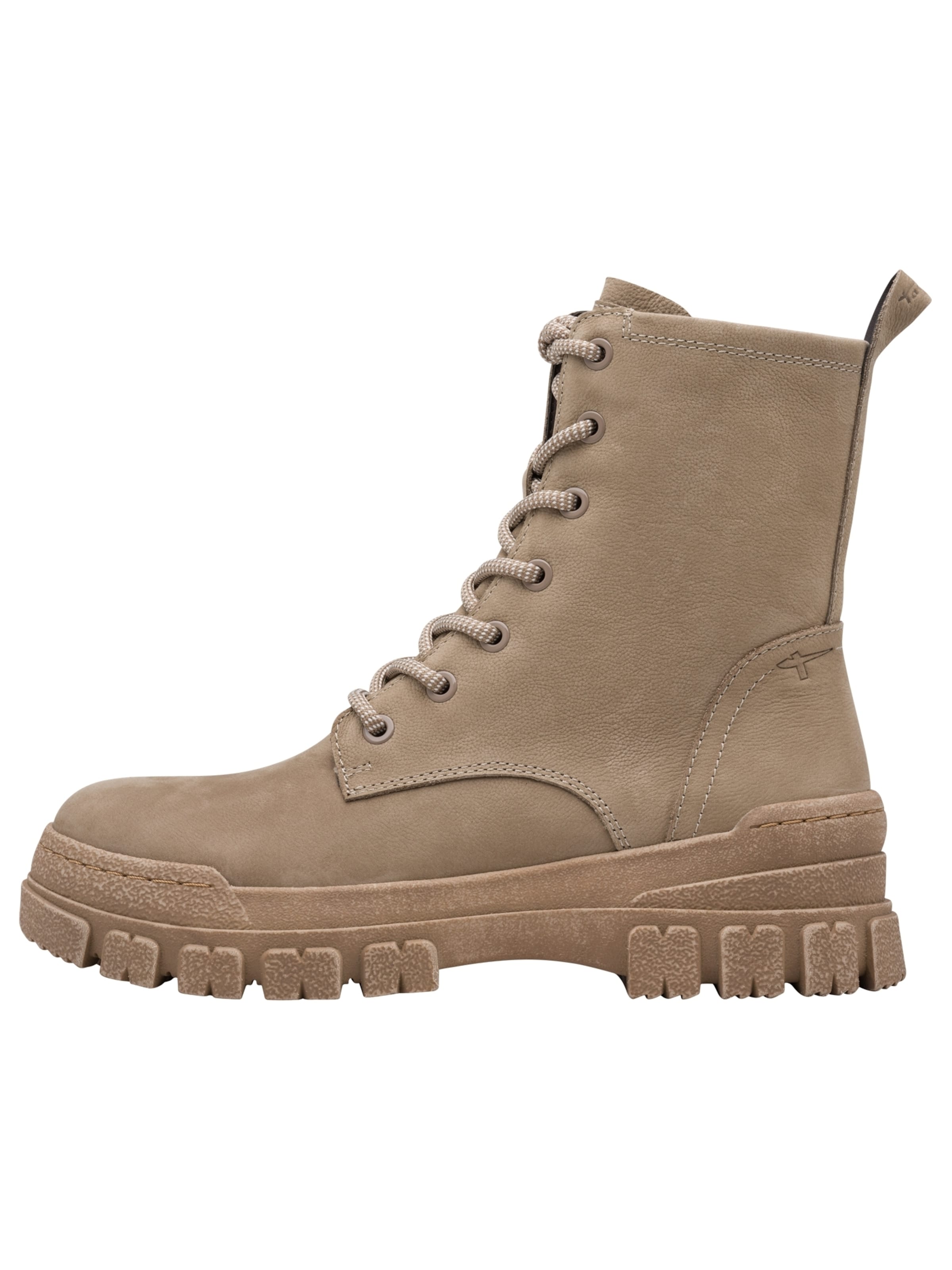 Stivaletto stringato di Tamaris in beige