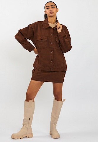 FRESHLIONS Between-season jacket 'Jenna' in Brown