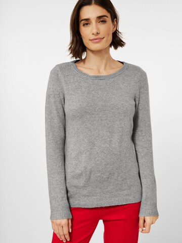 CECIL Sweater in Grey: front