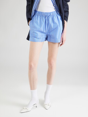 Tommy Jeans Regular Broek 'ESSENTIAL' in Blauw: voorkant