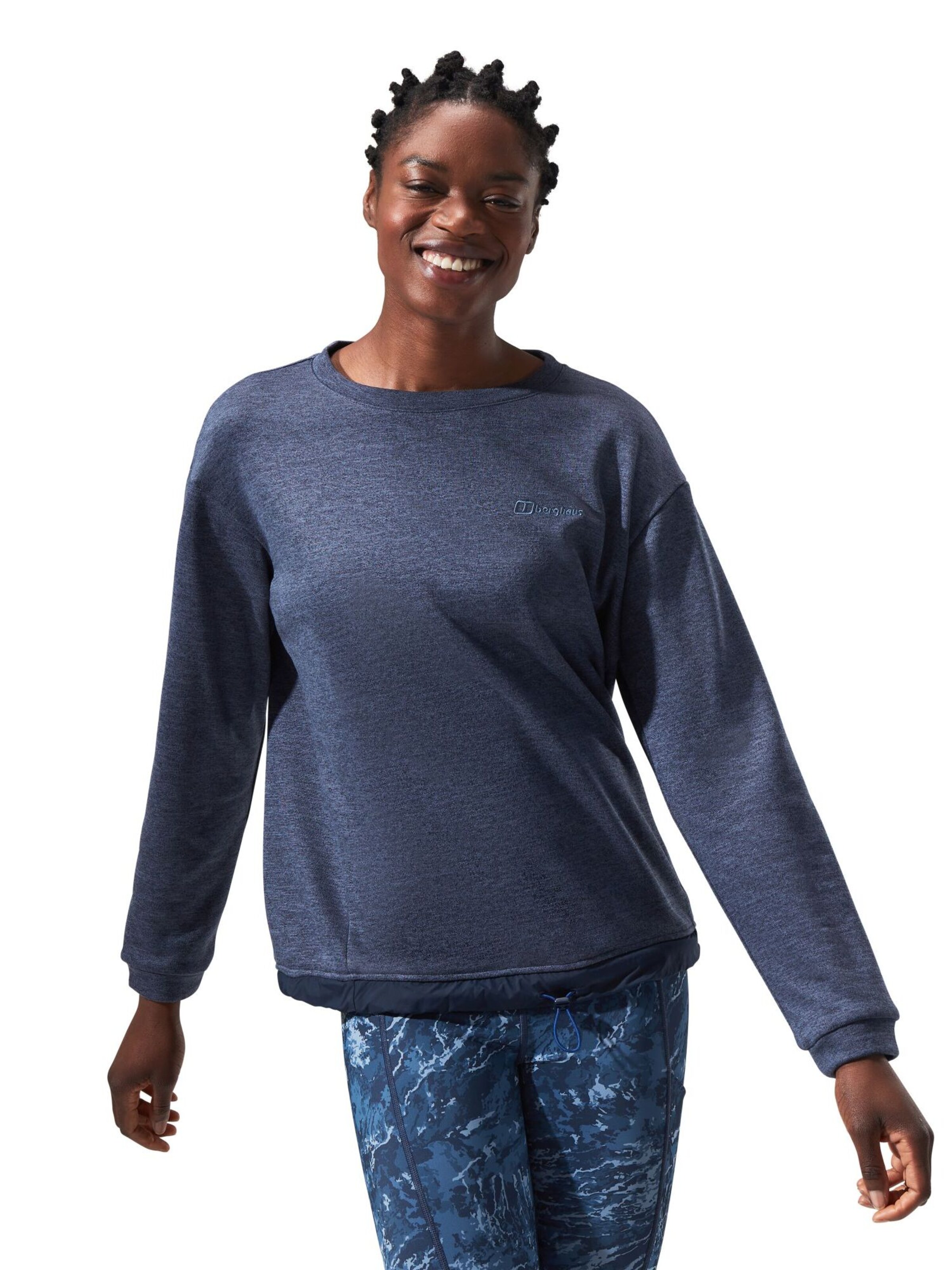 Berghaus Sweatshirt in Blue: front
