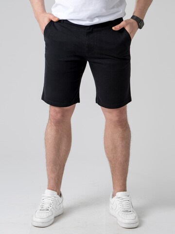 PANTONECLO Regular Chino 'Pantoneclo Men’s Chino Shorts' in Zwart