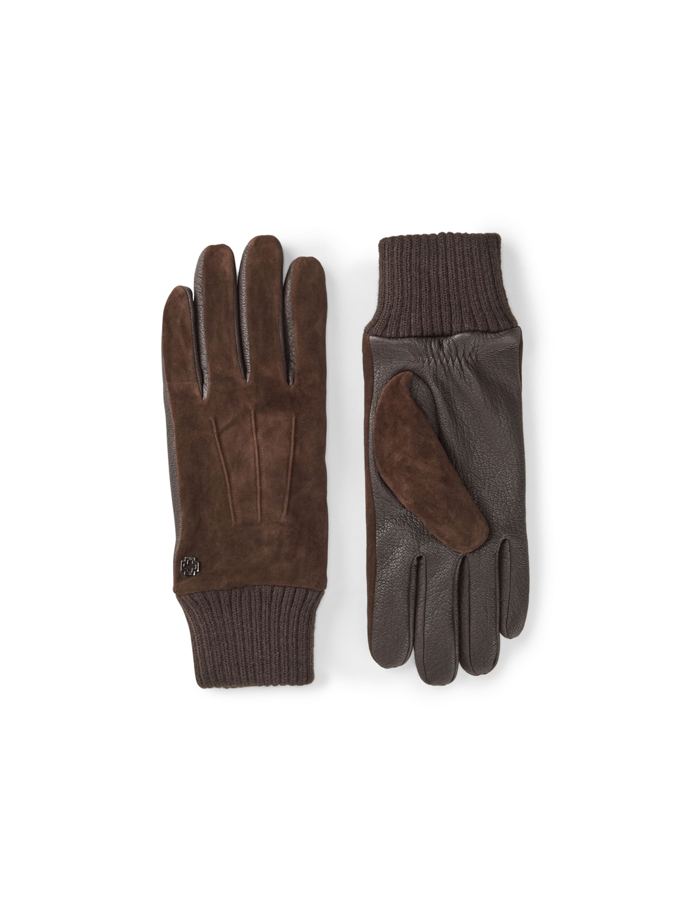 STRELLSON Gants en marron, Vue avec produit