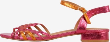 POTI PATI Sandal 'Supermodische Riemchensandalen' in Pink: front