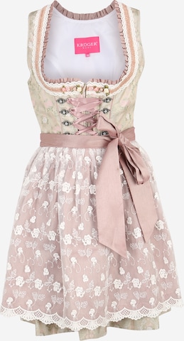 Dirndl Krüger Madl en beige : devant