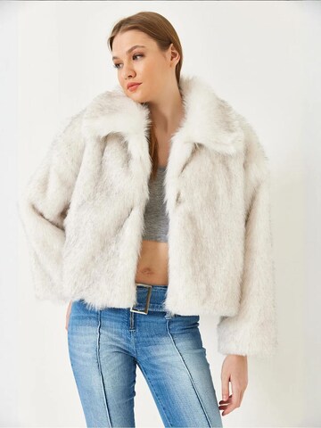 Veste mi-saison Bianco Lucci en blanc