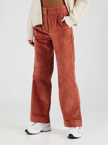 mazine Wide Leg Hose 'Niona' in Rot: Vorderseite