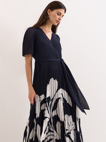 Phase Eight Kleid 'Abigail' in Blau: Vorderseite