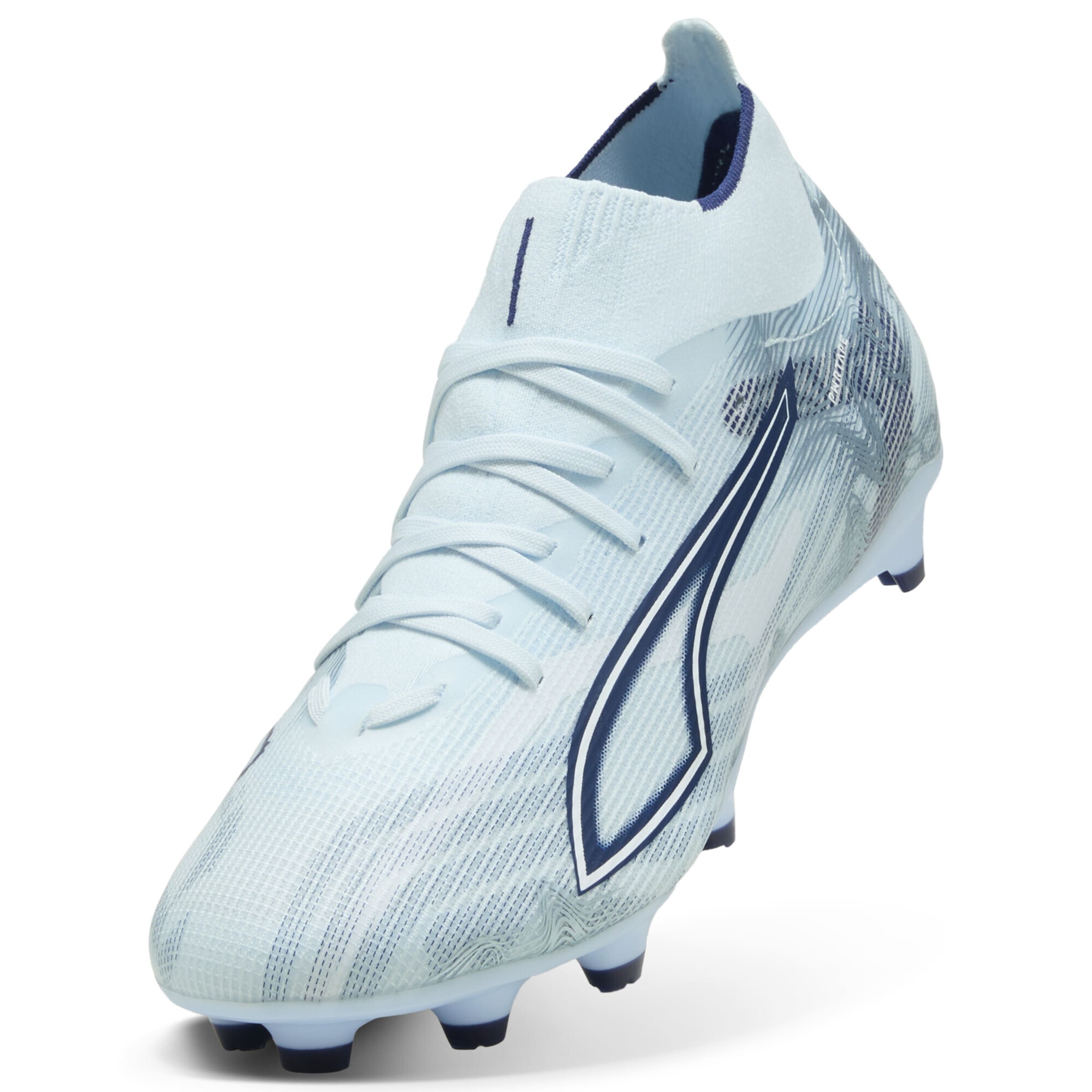 Chaussure de foot 'Ultra 6 Match' PUMA en bleu : devant