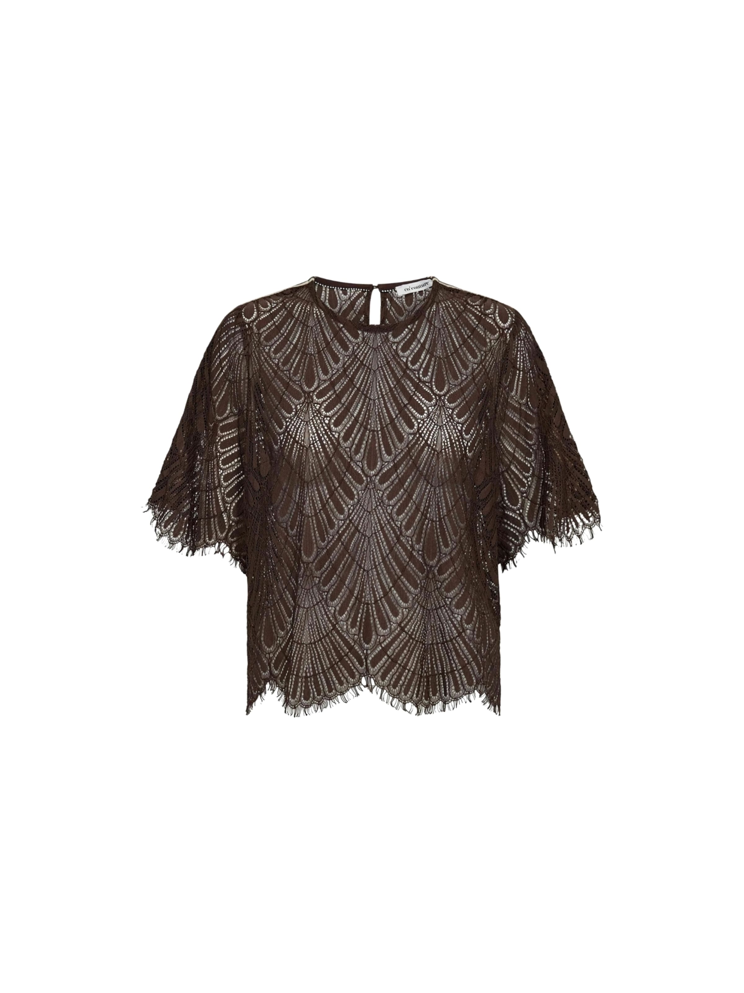 co'couture Shirt ' LetiCC ' in Dark brown, Item view