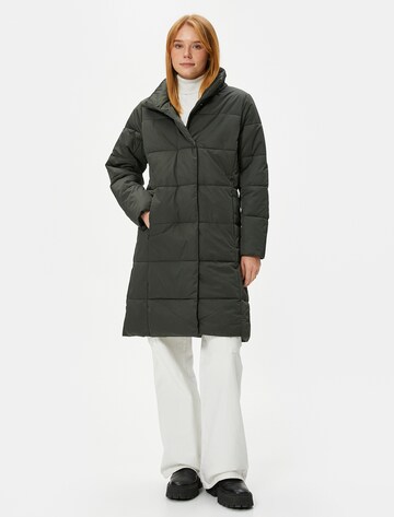 Koton Wintermantel in Grün: Vorderseite
