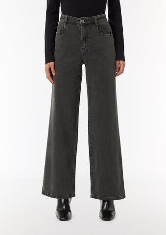 COMMA Wide Leg Jeans in Grau: Vorderseite