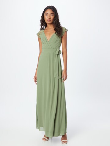 TFNC Βραδινό φόρεμα 'KIANA' σε πράσινο: μπροστά
