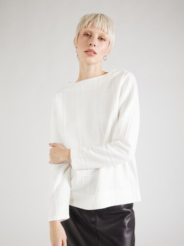 Sweat-shirt s.Oliver en beige : devant