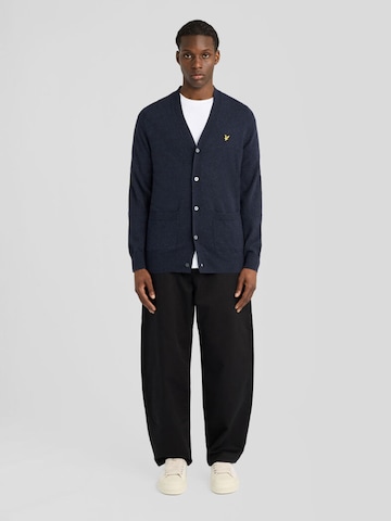 Lyle & Scott Knit cardigan in Blue