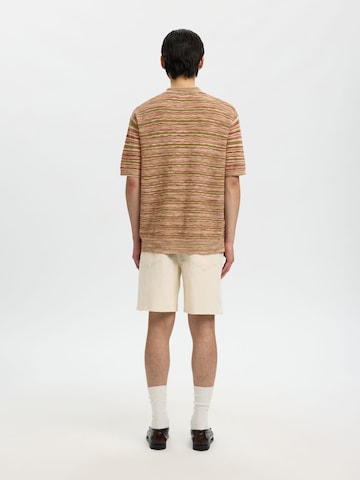 SELECTED Pullover in Grün