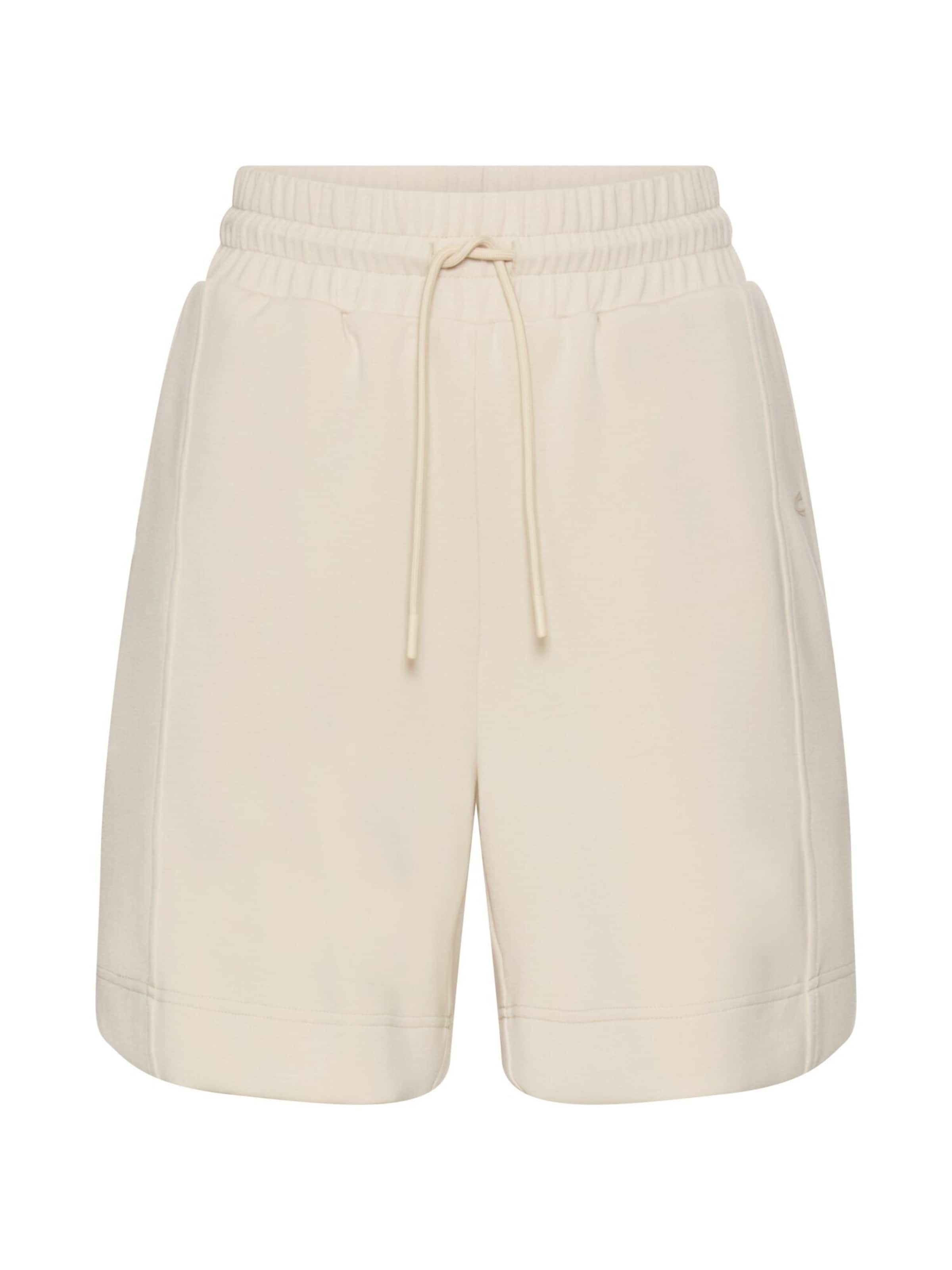 CAMEL ACTIVE Hose mit Tunnelzug in Weiß: Vorderseite