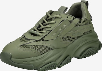 Sneaker bassa 'Possess' di STEVE MADDEN in verde: frontale