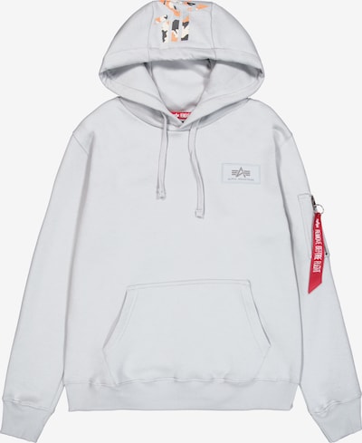 ALPHA INDUSTRIES Sweater majica u siva / miks boja, Pregled proizvoda