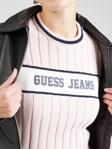 Pull-over GUESS JEANS en rose