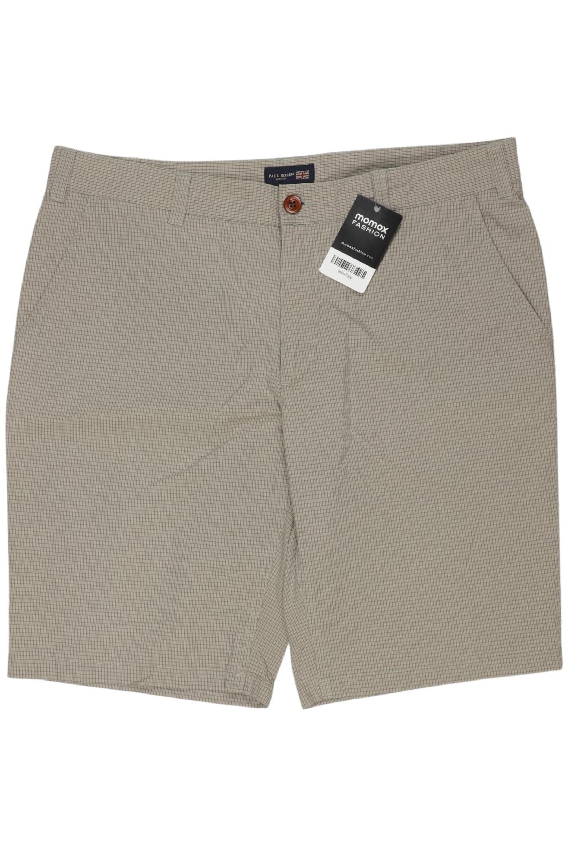 Paul Rosen Shorts in 38 in Beige: front