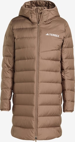 Manteau outdoor 'Multi 2.0' ADIDAS TERREX en marron : devant