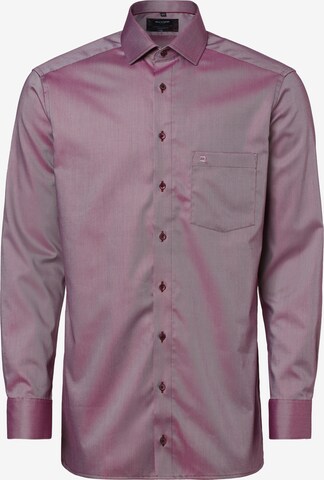 OLYMP Regular fit Business Shirt in Purple: front