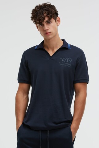 CAMP DAVID Shirt in Blue: front