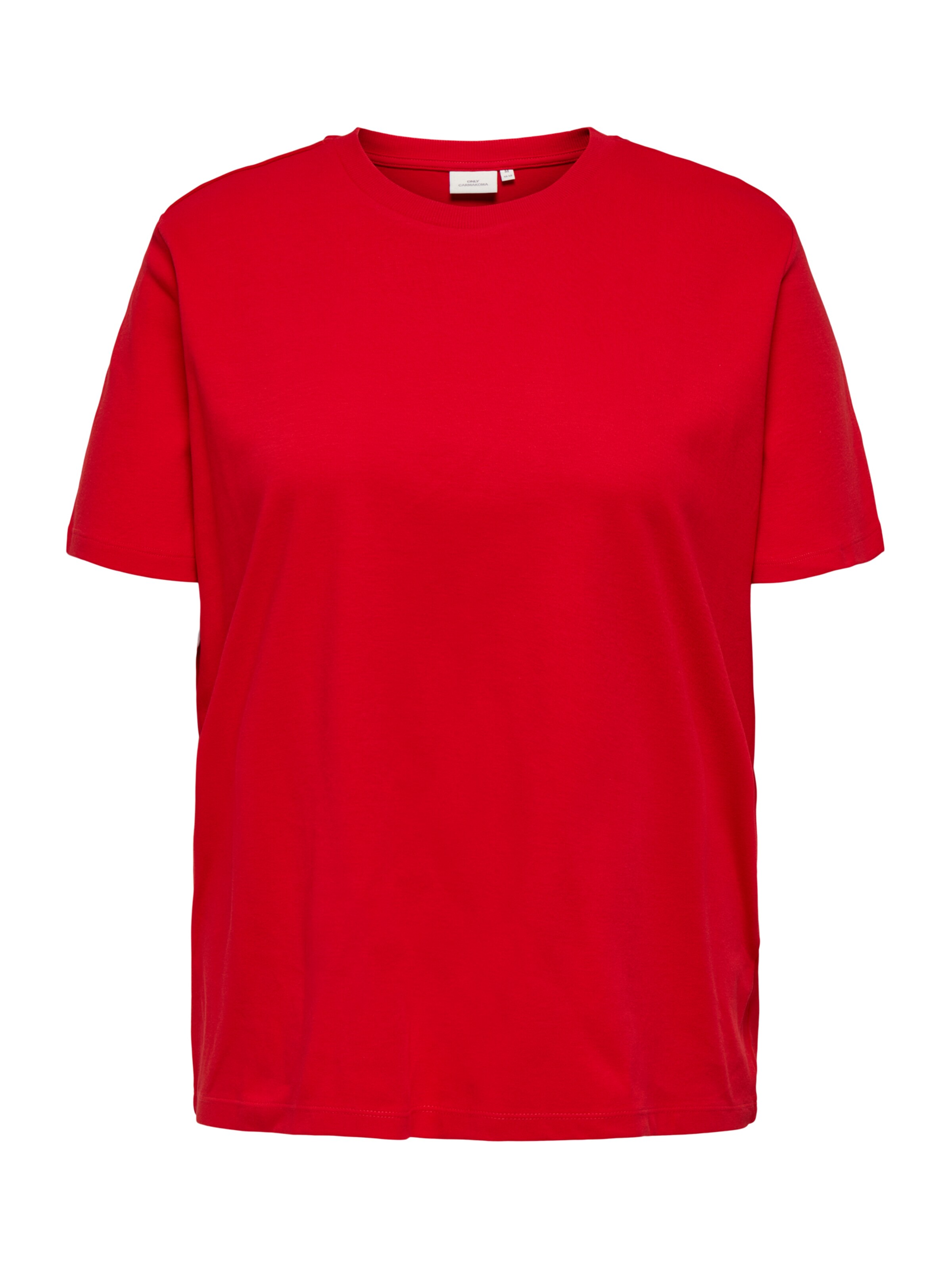 Maglietta 'CARJen' di ONLY Carmakoma in rosso: frontale