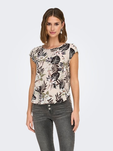 ONLY - Blusa 'ONLVic' em cinzento: frente