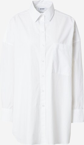 WEEKDAY Blouse in White: front