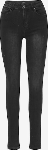 juoda KOROSHI Prigludęs Džinsai: priekis