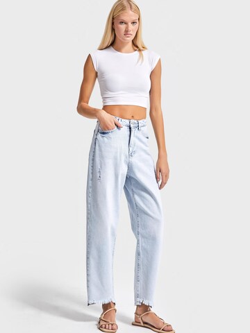 IT'S BASIC Loose fit Jeans in Blue