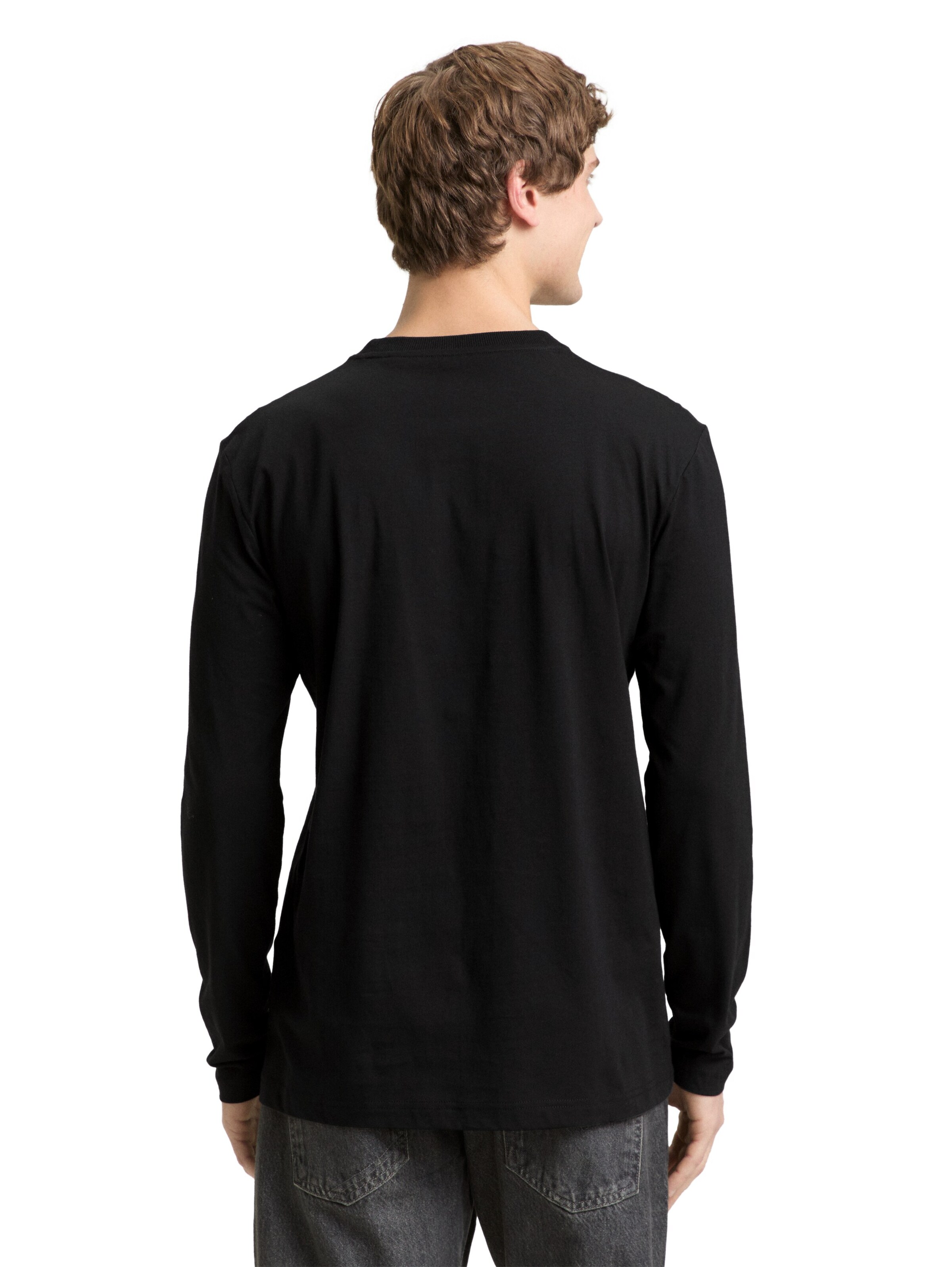 TOM TAILOR DENIM Shirt in Black