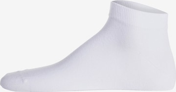 Chaussettes de sport Lacoste Sport en blanc