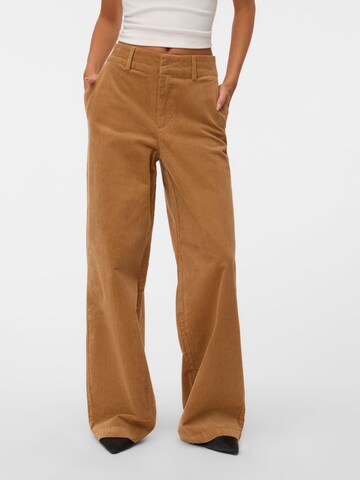 VERO MODA - Loosefit Pantalón 'VMCORA' en marrón