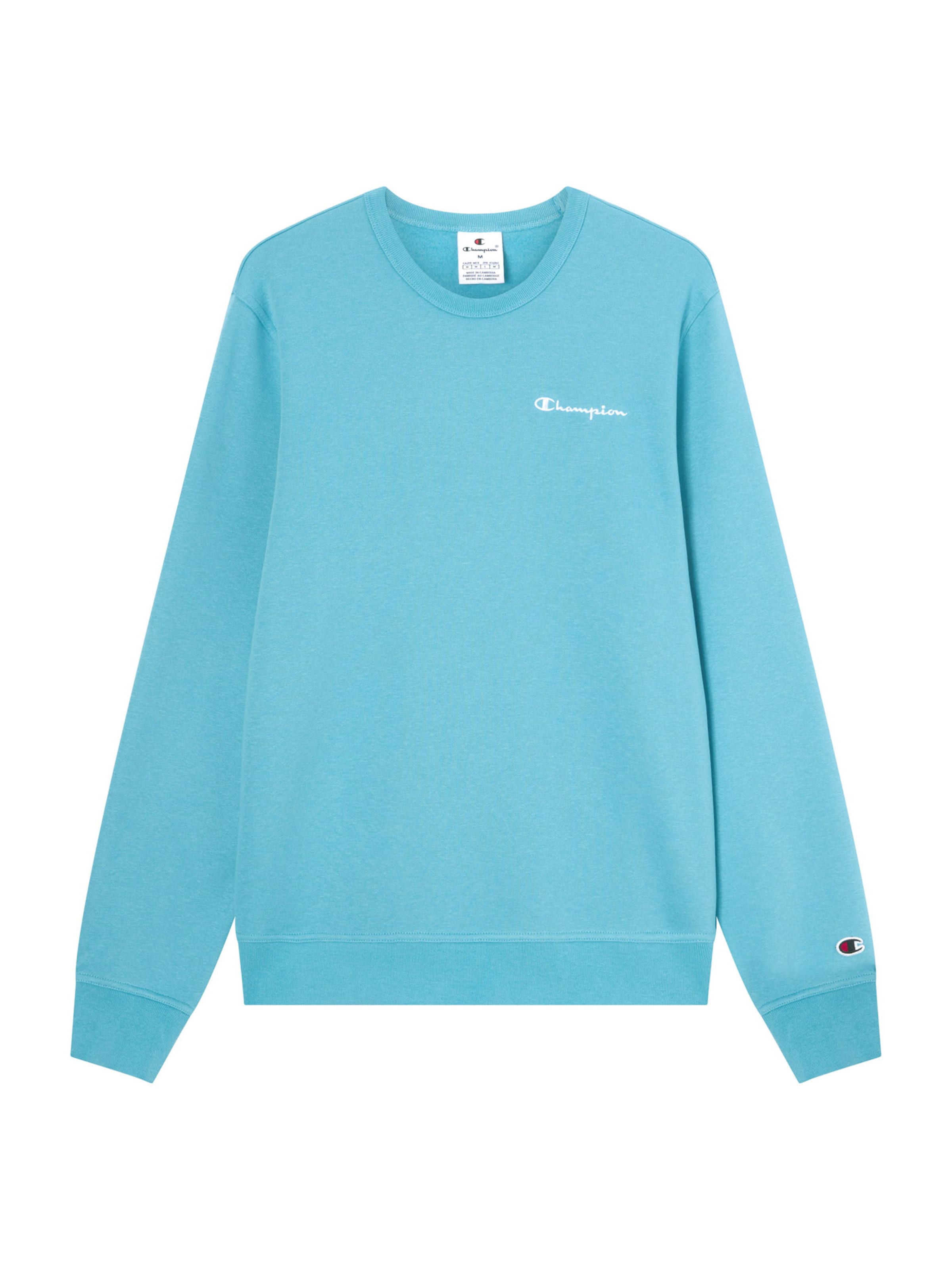Champion Authentic Athletic Apparel Sweatshirt in Sky blue / White, Item view