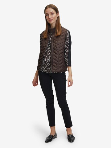 Gilet Betty Barclay en marron