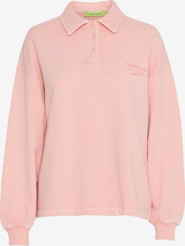 Felpa 'JCRUBI' di The Jogg Concept in rosa: frontale